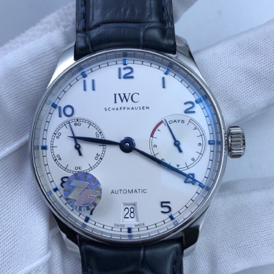 레플리카 IWC 포르투기즈 부엉이 화이트다이얼 블루핸즈 굿즈팩토리